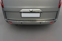 Ford Custom 2013–2022 Kromilista rekisterikilven yläpuolelle (kameralle, ruostumaton teräs) kuva 1