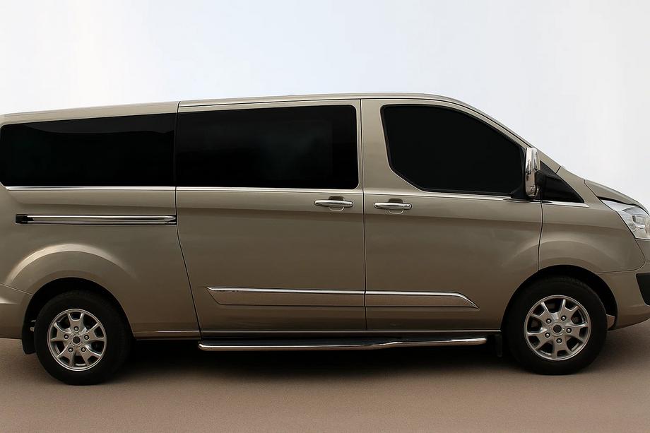 Ford Custom 2013–2022 Ikkunalistojen alalistat (8 kpl, ruostumaton teräs) Image