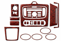 Ford Focus II 2008–2011 A/C-paneelin koristelistat (Maxi-set, puu) kuva 1