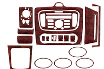 Ford Focus II 2008–2011 A/C-paneelin koristelistat (Maxi-set, puu) kuva 2