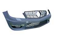 Mercedes C-sarja W204 2007–2015 Etupuskuri 2011-2014 AMG C63 Diamond Silver -maskilla kuva 3