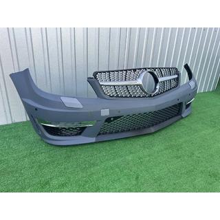 Etupuskuri 2011-2014 AMG C63 Diamond Silver -maskilla kuva 2