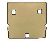 Chevrolet Orlando 2010–2018 Tavaratilan matto V-2 (Beige) kuva 1