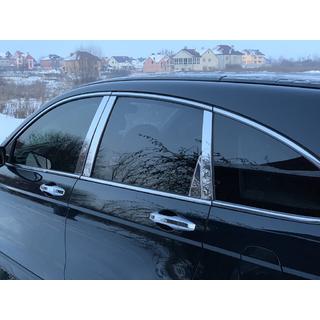 Ovipilarin listat (8 kpl, ruostumaton teräs) Honda CRV 2007–2011 kuva 3