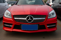 Mercedes SLK R172 2011–2016 Etusäleikkö Diamond Black kuva 1