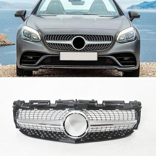 Etusäleikkö Diamond Silver Mercedes SLC R172 2016–2020 kuva 3