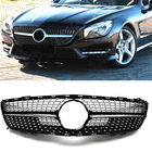 Mercedes SL R231 2012–2020 Etusäleikkö Diamond Black (2012-2016) kuva 1