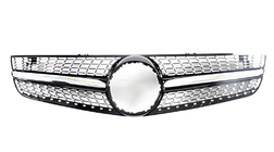 Mercedes SL R230 2001–2011 Etusäleikkö Diamond Black (2008-2011) kuva 2