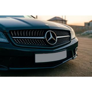 Etusäleikkö Diamond Black (2008-2011) Mercedes SL R230 2001–2011 kuva 1
