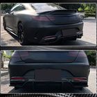 Mercedes C-class W205 2014–2021 Takapuskurin diffuusori V2 (C63 AMG Coupé/Cabriolet 2015-2019, hiilikuitu) kuva 4