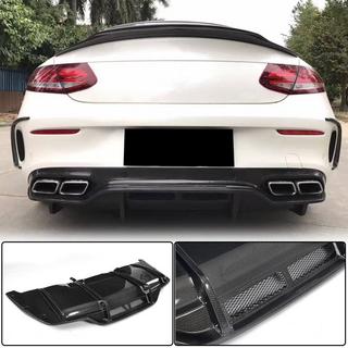 Takapuskurin diffuusori V2 (C63 AMG Coupé/Cabriolet 2015-2019, hiilikuitu) Mercedes C-сlass W205 2014–2021 kuva 1