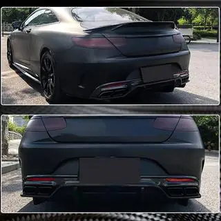 Takapuskurin diffuusori V2 (C63 AMG Coupé/Cabriolet 2015-2019, hiilikuitu) kuva 4