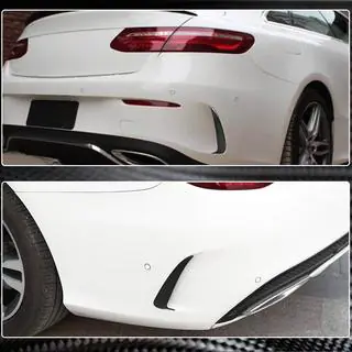 Takapuskurin diffuusorin lisäosa V1 (Coupe/Cabriolet Base/AMG-Line/C43 AMG 2015-2019, hiilikuitu) kuva 4