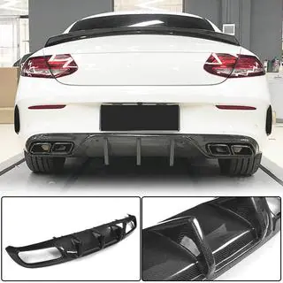 Takapuskurin diffuusori V1 (coupe/cabriolet C63 AMG 2015-2019, hiilikuitu) kuva 1