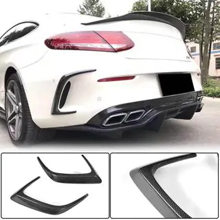 Hiilikuitu takapuskurin lista (Coupe/Cabriolet C63 AMG 2015-2019) kuva 1