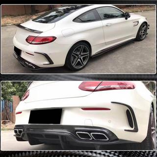 Hiilikuitu takapuskurin lista (Coupe/Cabriolet C63 AMG 2015-2019) kuva 3