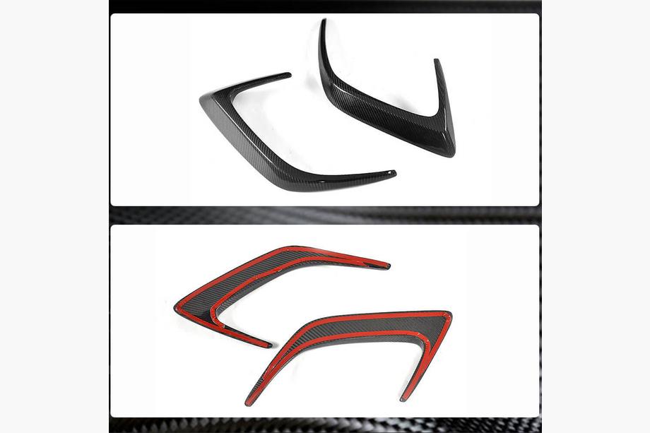 Mercedes C-class W205 2014–2021 Hiilikuitu takapuskurin lista (Coupe/Cabriolet C63 AMG 2015-2019) Kuva 4