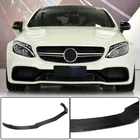 Mercedes C-class W205 2014–2021 Etuhelman lippoileri Lip V3 (coupe/cabriolet C63 AMG 2015-2019, hiilikuitu) kuva 1