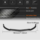Mercedes C-class W205 2014–2021 Etuhelman lippoileri Lip V3 (coupe/cabriolet C63 AMG 2015-2019, hiilikuitu) kuva 4