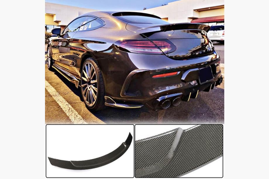 Mercedes C-class W205 2014–2021 V10-spoileri (coupé 2015-2019, hiilikuitu) Image