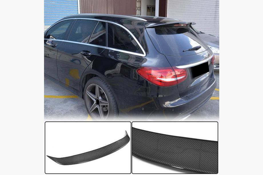 Mercedes C-class W205 2014–2021 Spoileri (Base/AMG-Line SW 2015-2019, hiilikuitu) Image