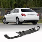 Mercedes C-class W205 2014–2021 Takapuskurin diffuusori (SD Base 2015-2019, hiilikuitu) kuva 1