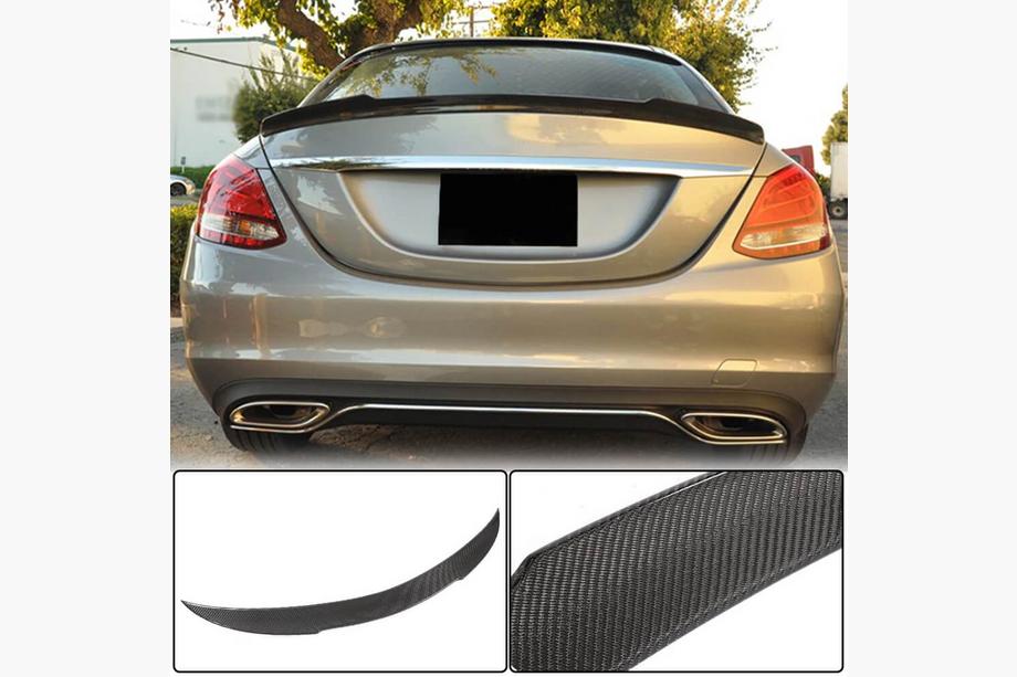 Mercedes C-class W205 2014–2021 V12-spoileri (SD 2015-2021, hiilikuitu) Image