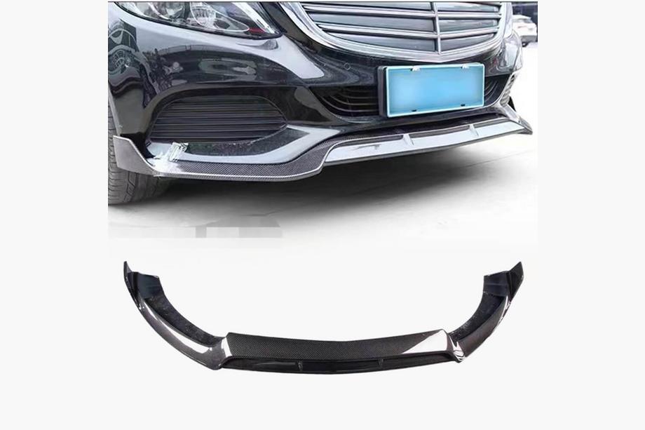 Mercedes C-class W205 2014–2021 Etupuskurin lippa Lip V1 (SD Base 2019-2021, hiilikuitu) Image