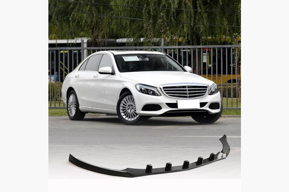 Mercedes C-class W205 2014–2021 Etupuskurin lipa Lip V2 (SD Base 2019-2021, hiilikuitu) Image