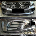 Mercedes C-class W205 2014–2021 Hiilikuituinen etupuskurin lipa (2019-2021, Carbon) kuva 4