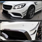 Mercedes C-class W205 2014–2021 Hiilikuituiset etupuskurin lipat (C63 AMG 2015-2019) kuva 4