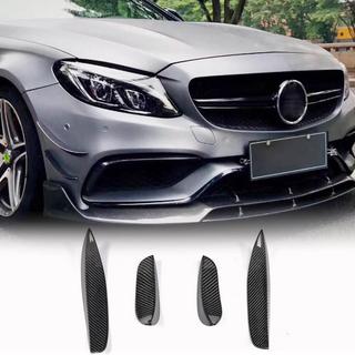 Hiilikuituiset etupuskurin lipat (C63 AMG 2015-2019) kuva 1