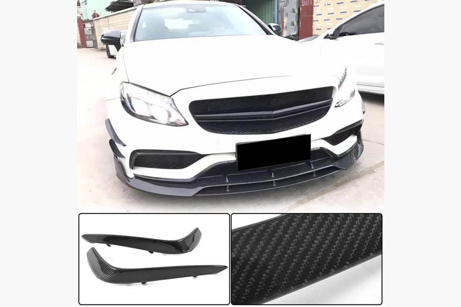 Mercedes C-class W205 2014–2021 Sumuvalojen peitepaneelit (C63 AMG 2015-2019, hiilikuitu) Image
