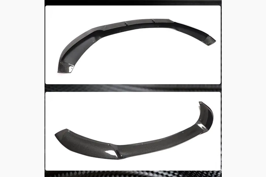 Mercedes C-class W205 2014–2021 Etupuskurin lippa Lip V1 (C43 AMG 2015-2019, hiilikuitu) Kuva 3