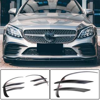 Etupuskurin lisäosat V1 (C43 AMG 2019-2021, hiilikuitu) kuva 2
