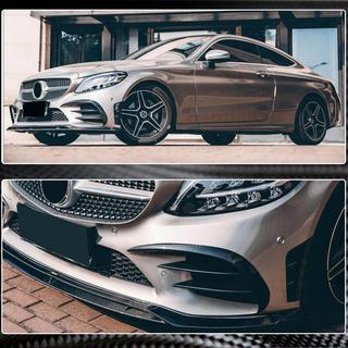 Etupuskurin lisäosat V2 (C43 AMG 2019-2021, hiilikuitu) kuva 4
