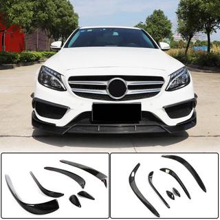 Etupuskurin hiilikuitulisäosat (C43 AMG 2015-2019) kuva 1
