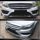 Mercedes C-class W205 2014–2021 Etupuskurin lipa Lip V2 (C43 AMG 2015-2019, hiilikuitu) kuva 5