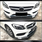 Mercedes C-class W205 2014–2021 Etupuskurin lippoja Lip V3 (C43 AMG 2015-2019, hiilikuitu) kuva 3