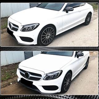 Etupuskurin lipa Lip V4 (C43 AMG 2015-2019, hiilikuitu) kuva 3