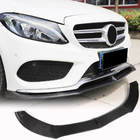 Mercedes C-class W205 2014–2021 Etupuskurin lip-spoileri Lip V5 (C43 AMG 2015-2019, hiilikuitu) kuva 2