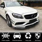 Mercedes C-class W205 2014–2021 Hiilikuitu etupuskurin lip-spoileri Lip V3 (SD C63 AMG 2015-2019, hiilikuitu) kuva 3