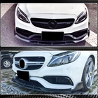 Mercedes C-class W205 2014–2021 Etupuskurin lipa V4 (SD C63 AMG 2015-2019, hiilikuitu) kuva 6