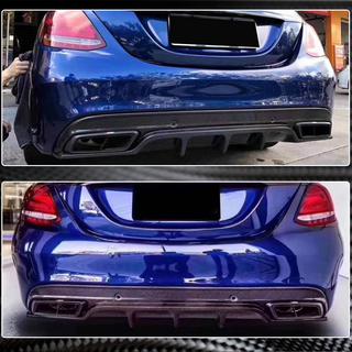 Takapuskurin diffuusori (SD C43/C63 AMG 2015-2019, hiilikuitu) kuva 3