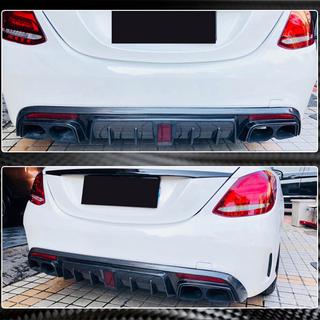 Takapuskurin diffuusori V1 (SD C43/C63 AMG 2015-2019, hiilikuitu) kuva 4
