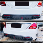 Mercedes C-class W205 2014–2021 Takapuskurin diffuusori V2 (SD C43/C63 AMG 2015-2019, hiilikuitu) kuva 4
