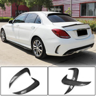Mercedes C-class W205 2014–2021 Takapuskurin koristelistat (SD C43/C63 AMG 2015-2019, hiilikuitu) kuva 1