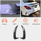 Mercedes C-class W205 2014–2021 Takapuskurin koristelistat (SD C43/C63 AMG 2015-2019, hiilikuitu) kuva 2