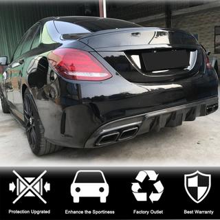 Takapuskurin diffuusori V3 (SD C43/C63 AMG 2015-2019, hiilikuitu) kuva 2