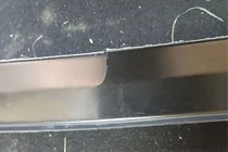 Poistotuote Yleismalliset helmalevikkeet DPT Black (ABS) (2 kpl) (kiiltävä musta) kuva 2